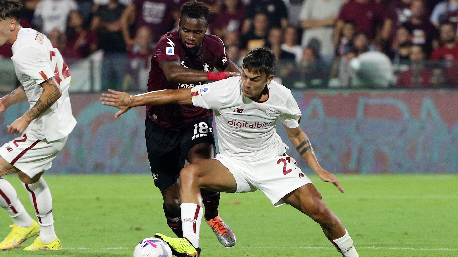 Paulo Dybala in Salernitana-Roma