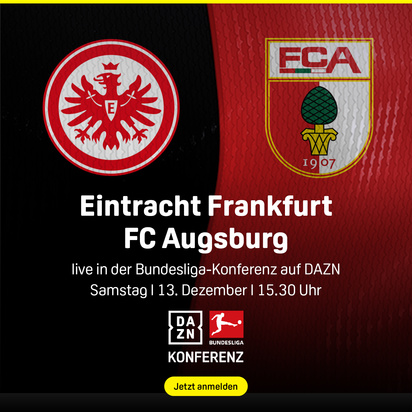 Eintracht Frankfurt  FC Augsburg Bundesliga