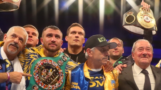 Oleksandr Usyk hilariously video-bombs Bob Arum following Vasiliy