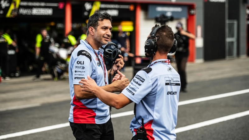 Quién es Frankie Carchedi, el jefe de mecánicos que pondrá a punto la Ducati de Marc Márquez en cada carrera del Mundial de MotoGP que corra con Gresini Racing