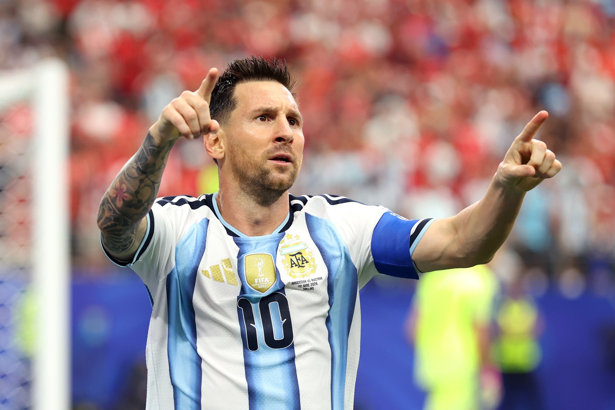 2026年　W杯 メッシ　MESSI アルゼンチン代表 メッシはさらに伝説を作れたけど、チームメイトに譲ったんだ