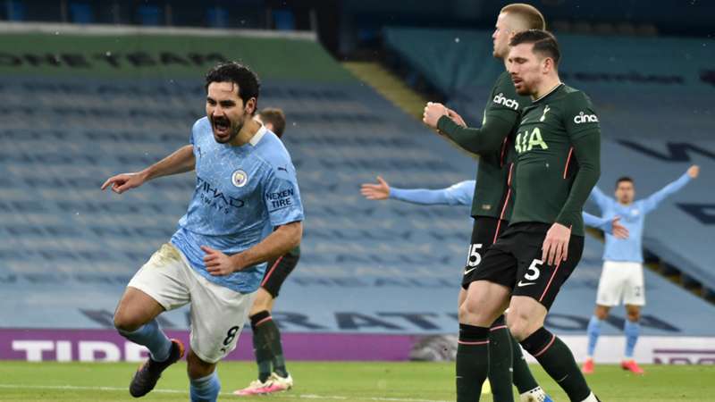 Manchester City vs. Tottenham Hotspur result: Ilkay Gundogan scores twice as league leaders cruise past Spurs