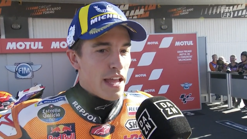 Marc Márquez: "Desde que he vuelto, no me he escondido"