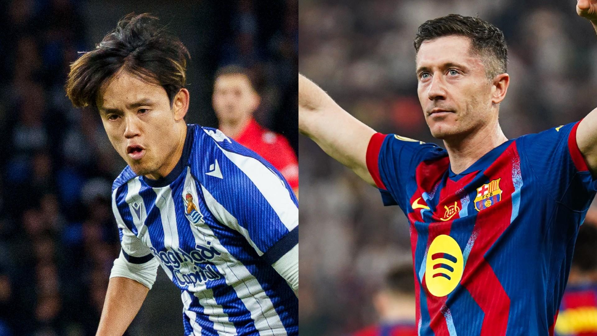 1月19日】レアル・ソシエダvsバルセロナのテレビ放送/ネット配信予定