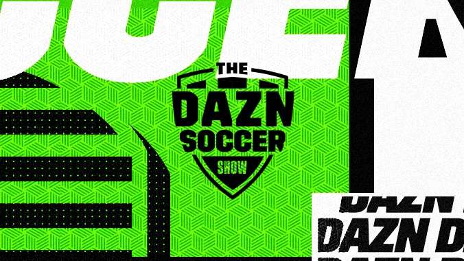 Re-sized DAZN Soccer Show logo