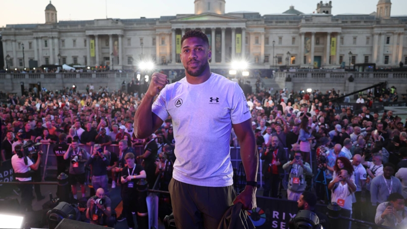 Anthony Joshua sends message to fans ahead of Wembley clash with Daniel Dubois