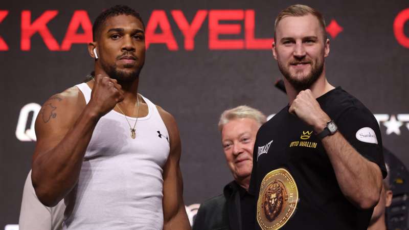 Is Anthony Joshua vs. Otto Wallin's fight on DAZN or ESPN?