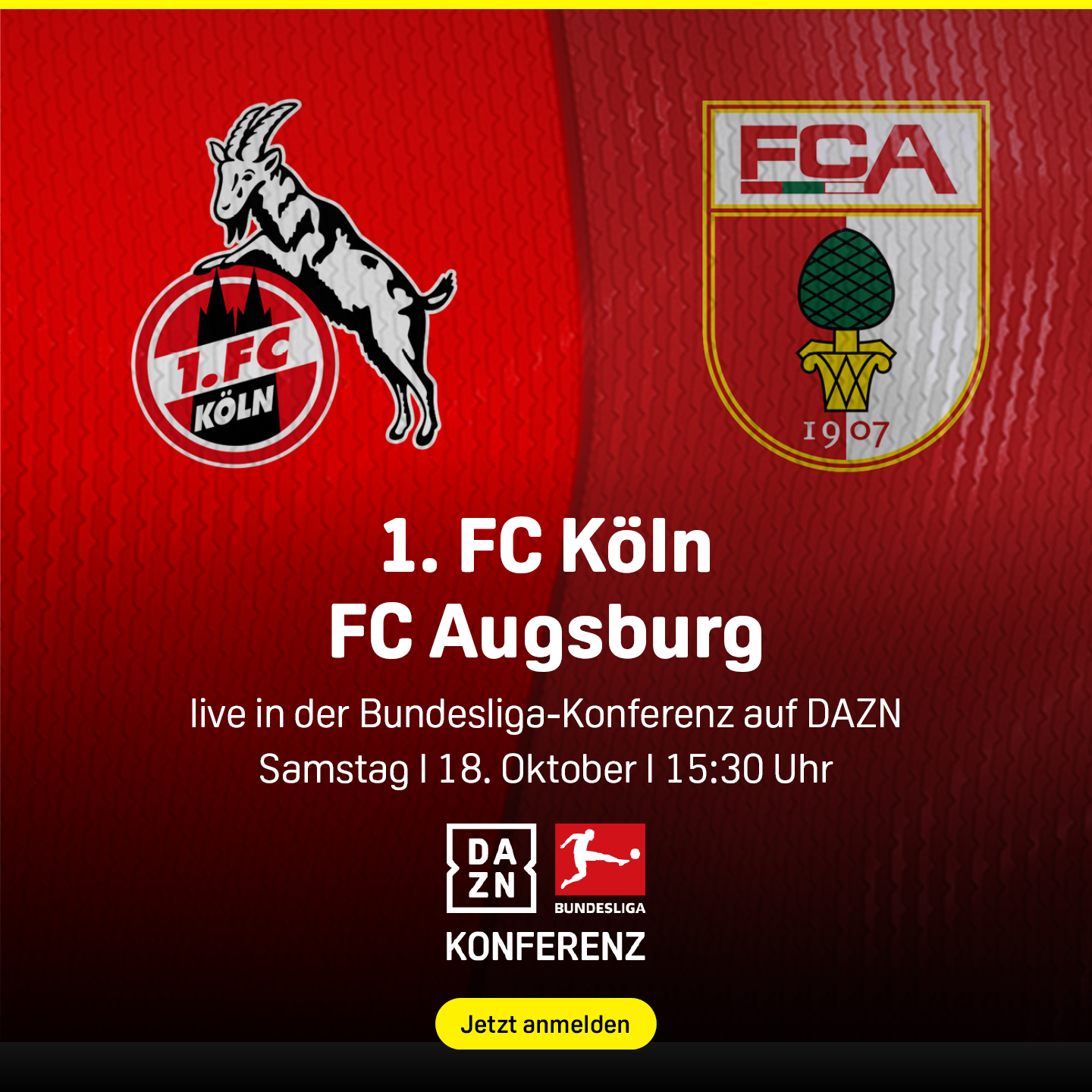 1. FC Köln FC Augsburg Bundesliga Konferenz