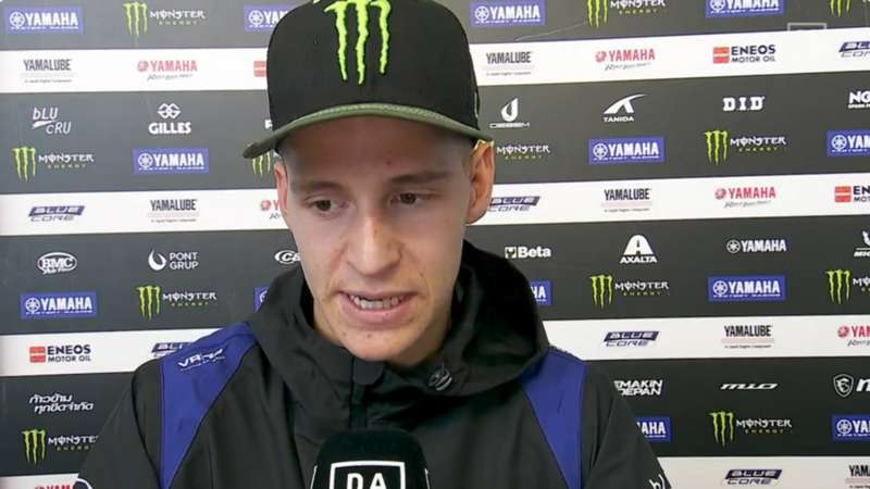 Fabio Quartararo y las malas sensaciones en Yamaha: "No me encuentro bien encima de la moto"