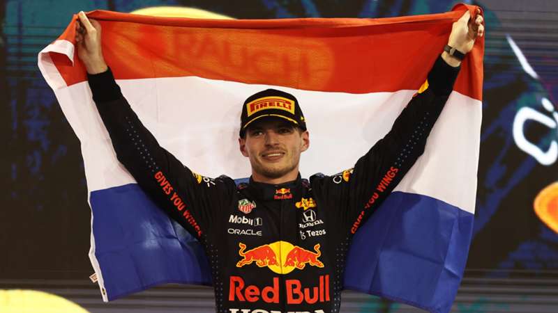 Max Verstappen World Champion F1 2021