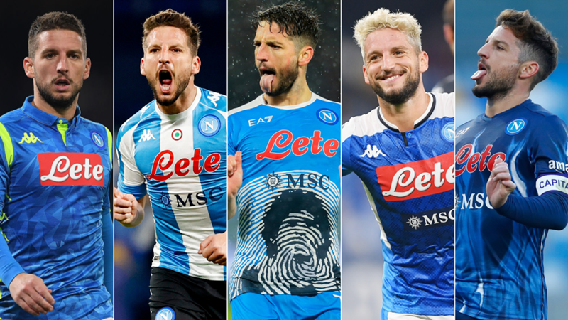 I momenti migliori di Dries Mertens a Napoli