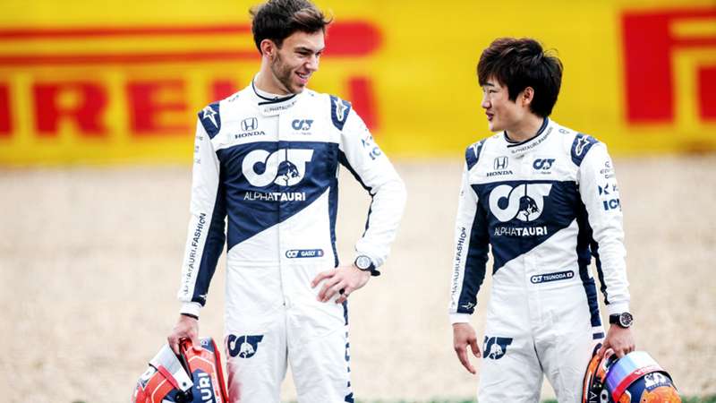 2022-01-19 Tsunoda Yuki Gasly Alphatauri F1 Formula 1