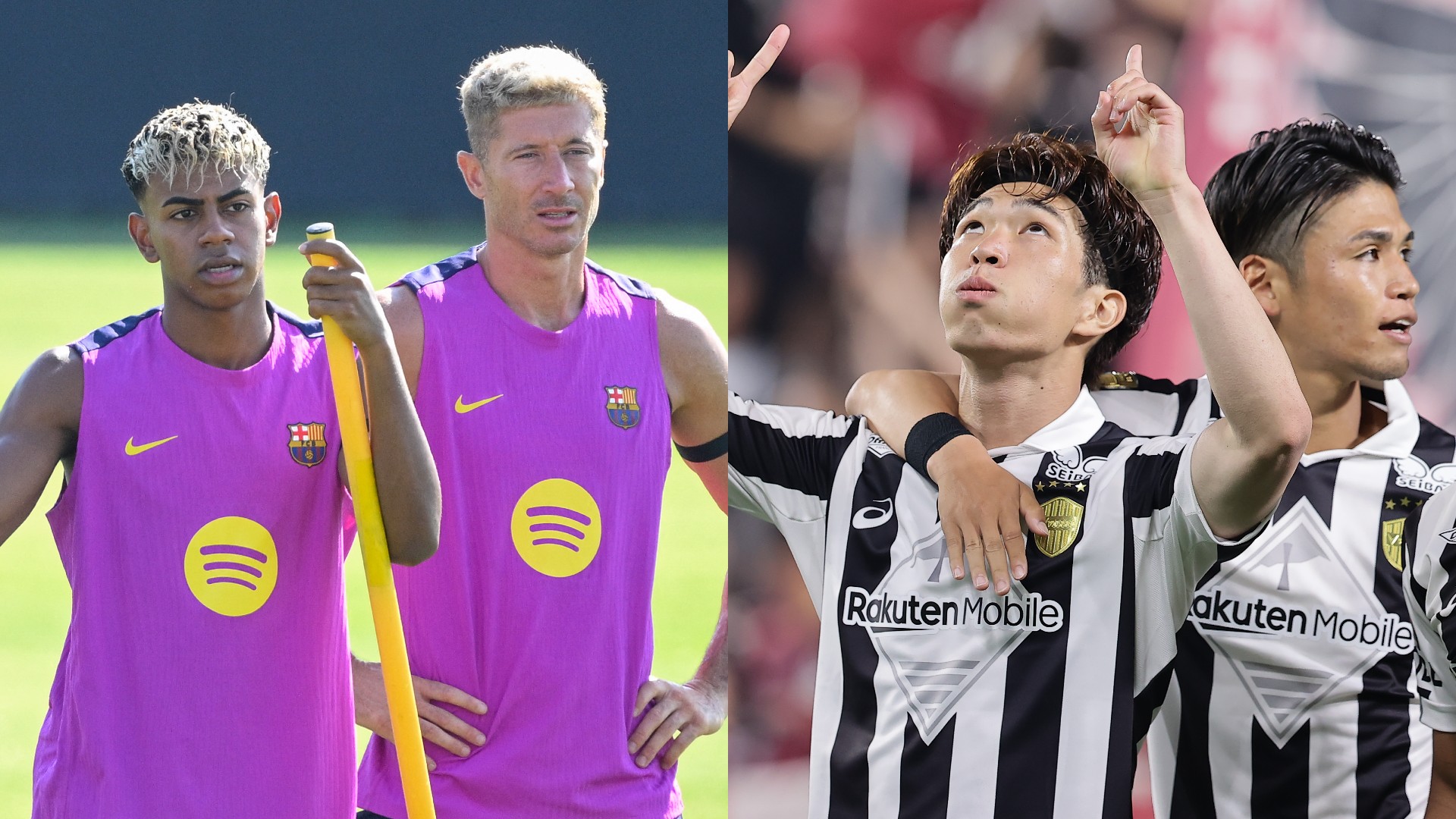 FCバルセロナVSヴィッセル神戸 選手支給 アラウホ ユニフォーム 7月27