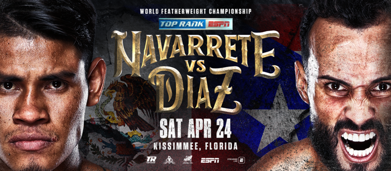 Emanuel Navarrete vs. Christopher Diaz: Date, fight time, TV channel and live stream