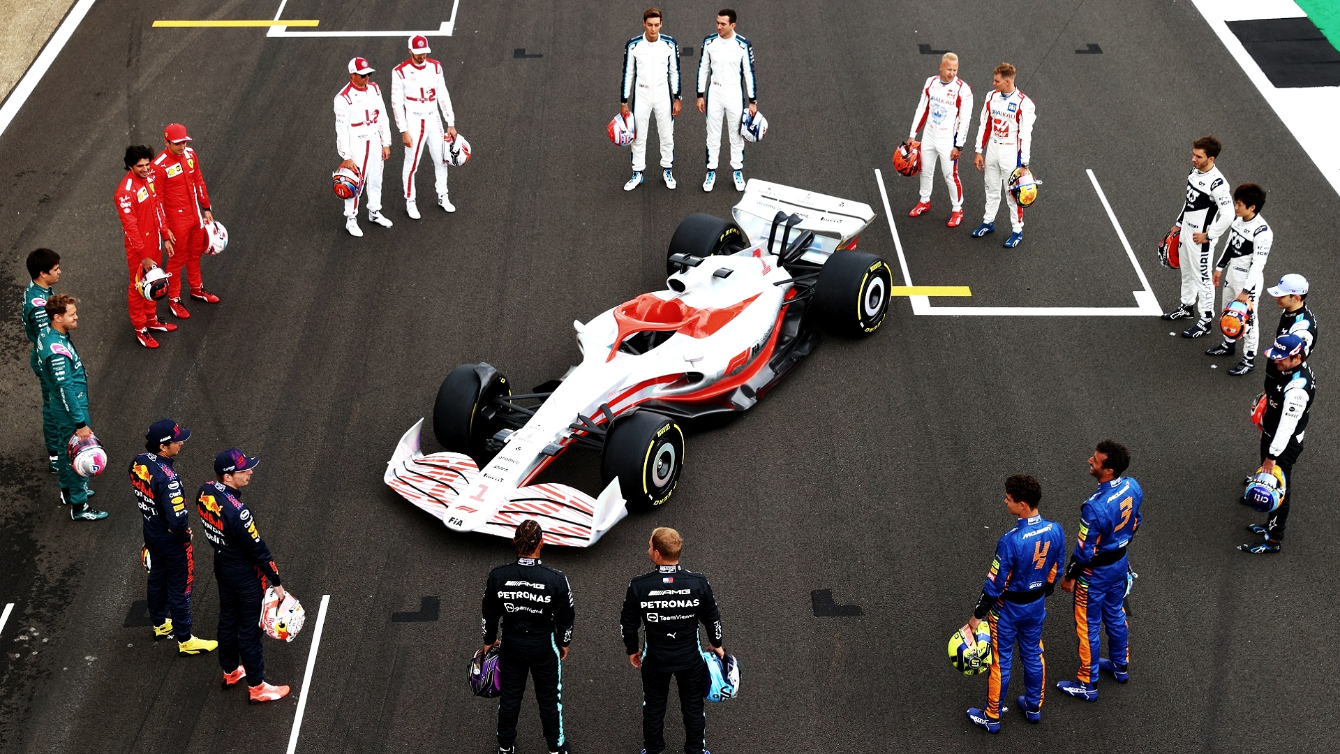 22 F1コンストラクターズ ドライバーズのラインナップは F1 Dazn News 日本