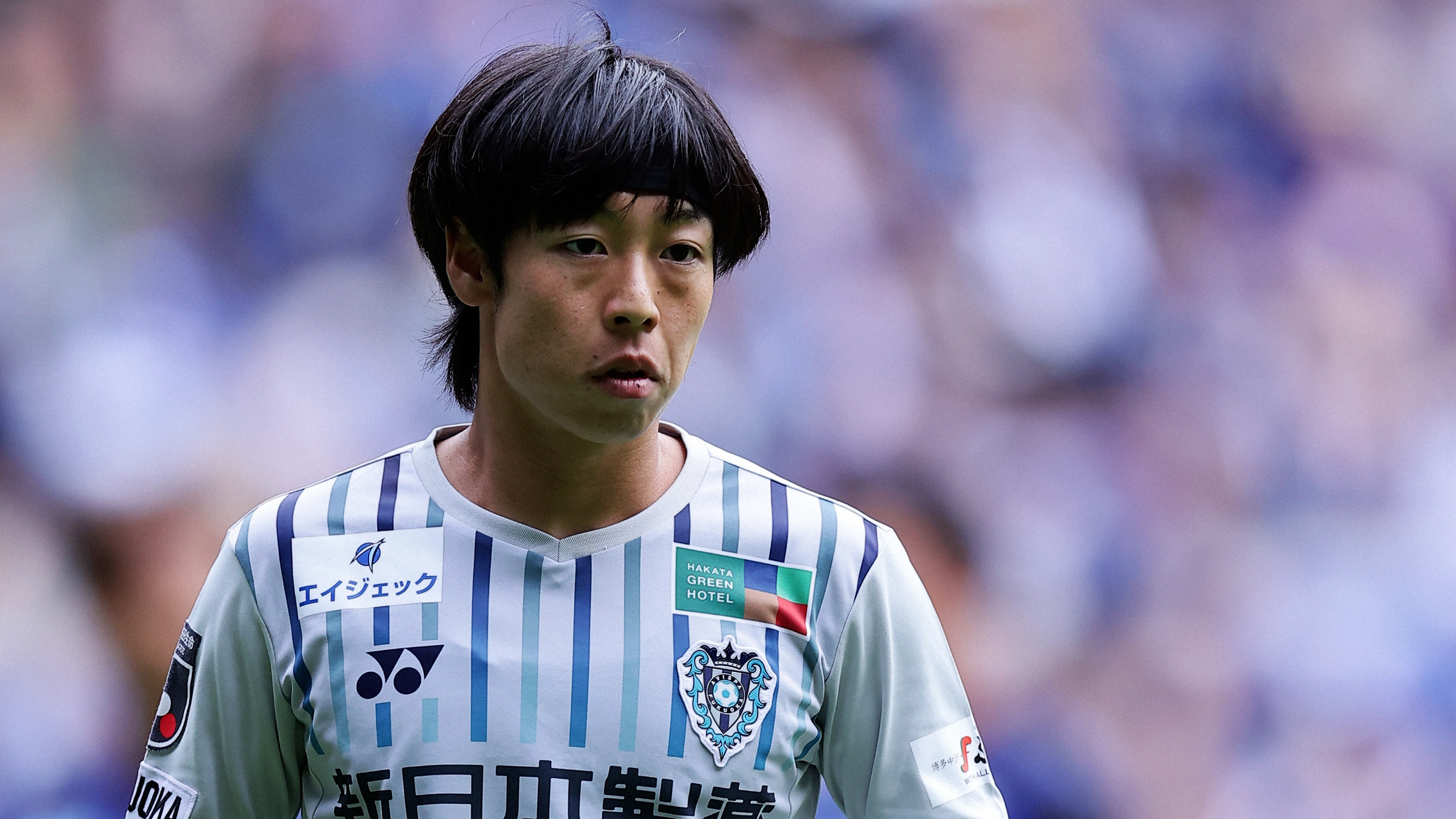 2024年アビスパ福岡、岩崎選手のユニフォーム がろ