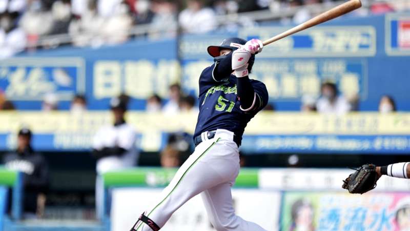 【動画】今年こそロマン砲脱却へ ヤクルト濱田太貴が豪快な一発 止まらないヤンスワたちのアピール合戦 ｜ プロ野球