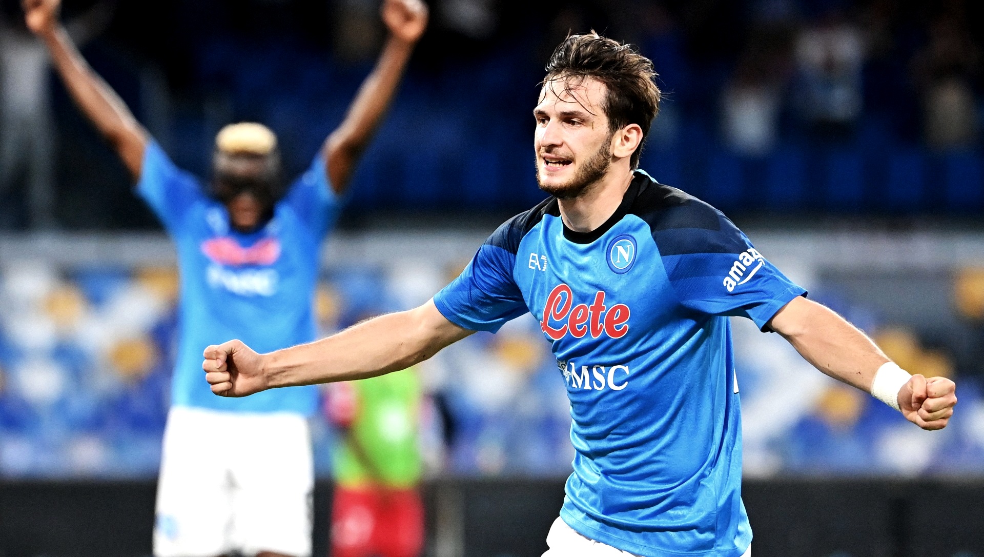 SSCナポリ 2022-23 アウェイ　クヴァラツへリア　オーセンティック ナポリユニフォームアウェイ23/24 クヴァラツヘリア SSCナポリ 2022-23