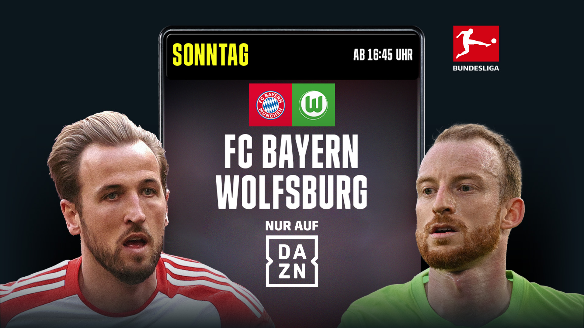 FC Bayern München VfL Wolfsburg Bundesliga Spieltag 33 Header