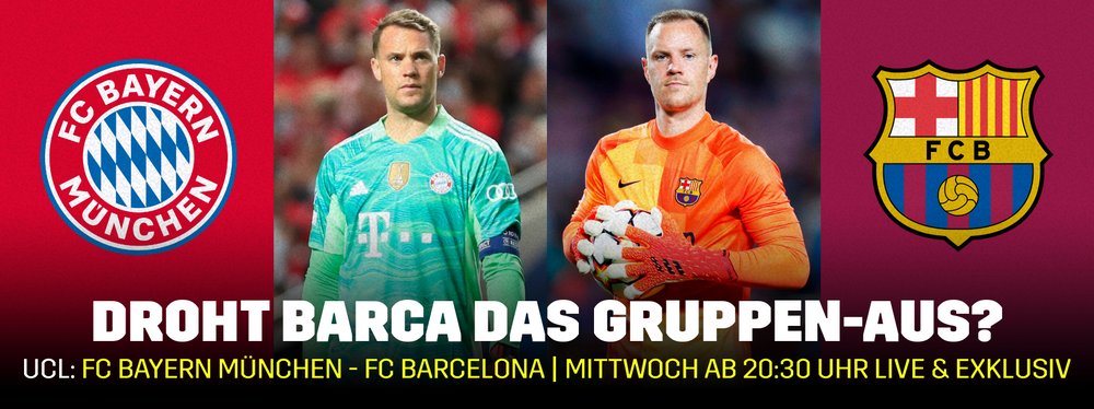 Champions League live FC Bayern M nchen vs. FC Barcelona DAZN