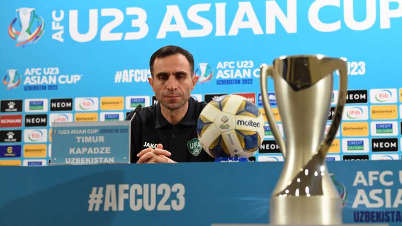 ホームで優勝へ U 23ウズベキスタン代表指揮官 トロフィーを掲げたい U 23アジアカップ Dazn News 日本