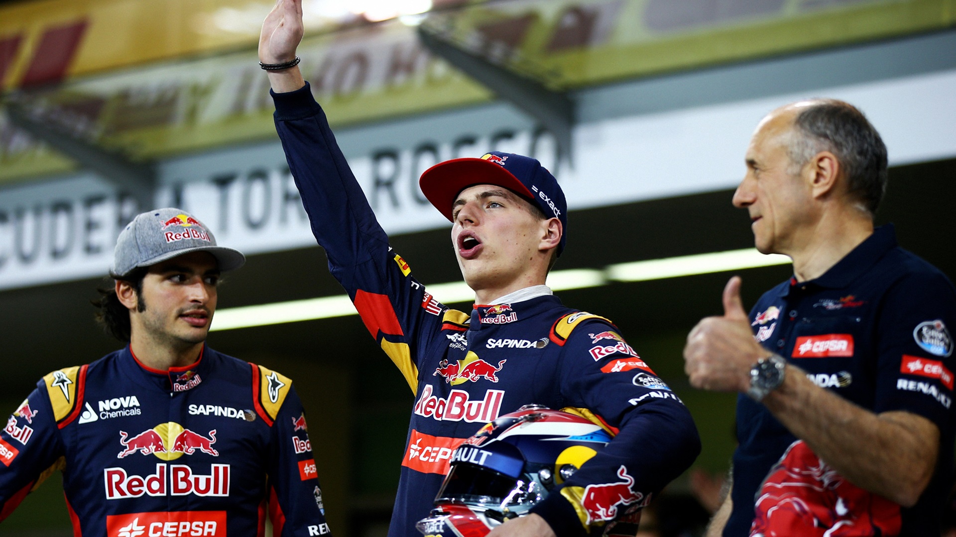 2023-11-22 2015 Verstappen Sainz Tost Toro Rosso F1 Formula 1