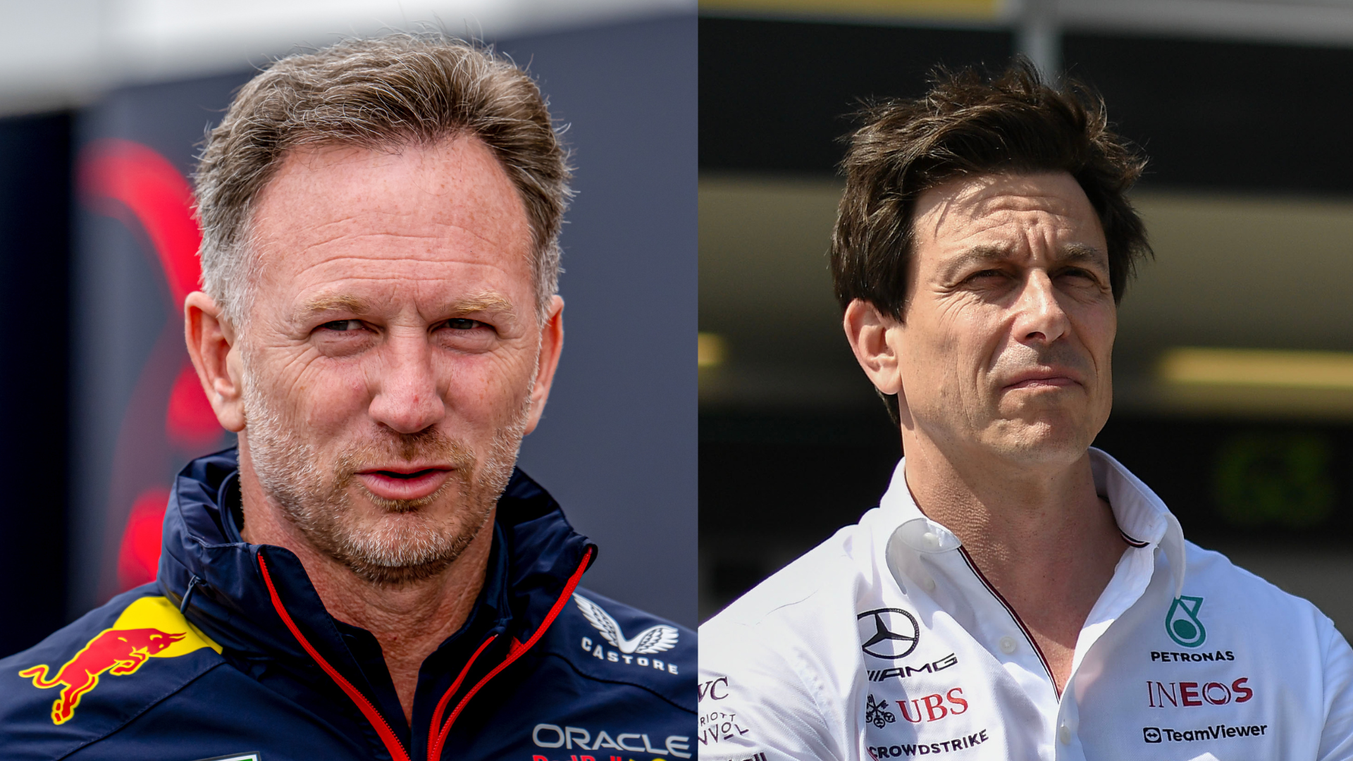 Christian Horner Toto Wolff