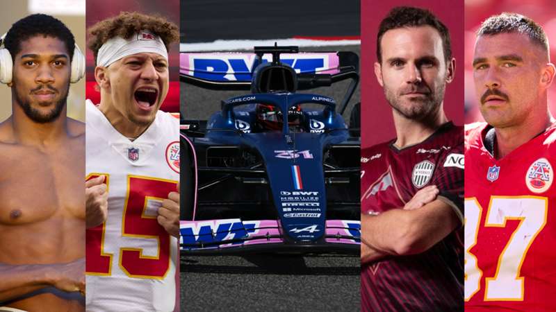 ¡Alpine tiene nuevo grupo de propietarios! Juan Mata, Anthony Joshua, Patrick Mahomes, Travis Kelce o Trent Alexander-Arnold entran en el mundo de la F1