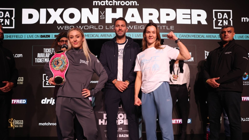 What time is the Rhiannon Dixon vs. Terri Harper fight tonight? Ringwalks, running order, streaming, how to watch on DAZN