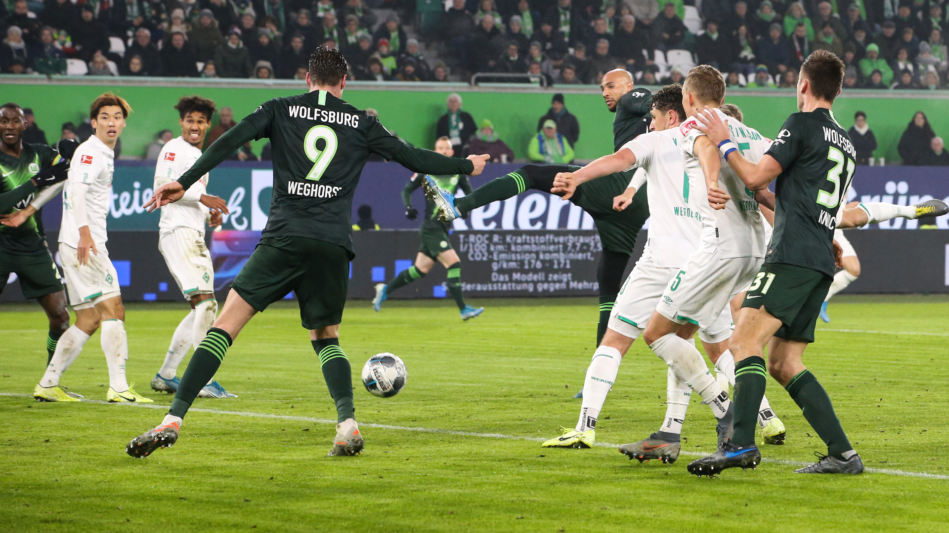 VfL Wolfsburg - SV Werder Bremen heute kostenlos sehen
