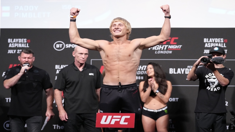 Paddy Pimblett says 'absolutely' he's the guy to replace Conor McGregor