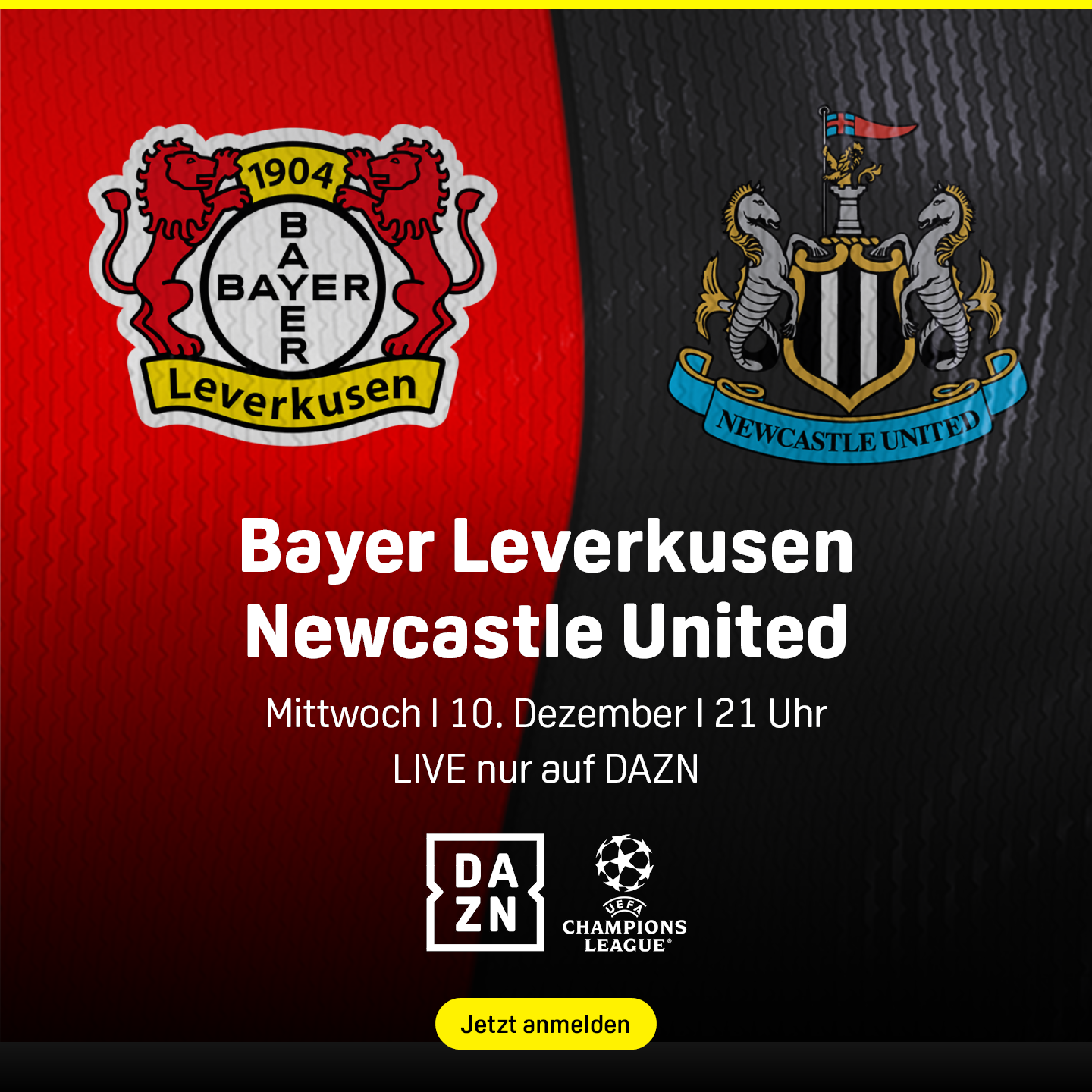 Bayer Leverkusen Newcastle United UEFA Champions League