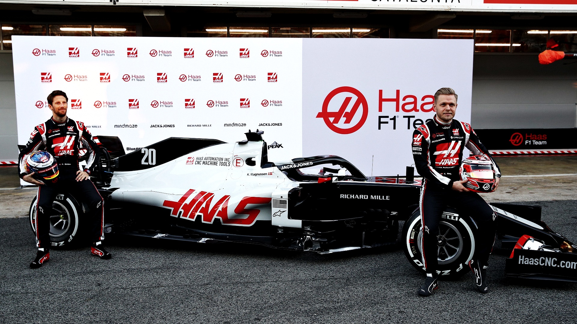 2020-10-22 Haas Grosjean Magnussen F1 Formula 1