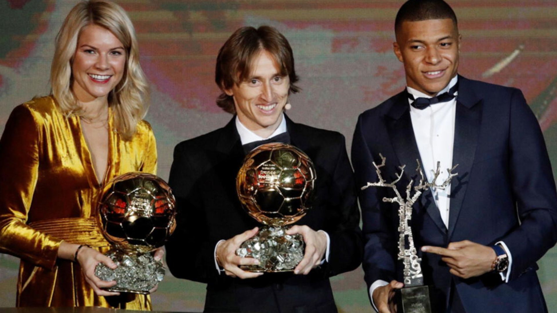 Modric, Mbappé, Hegerberg, Balón de oro