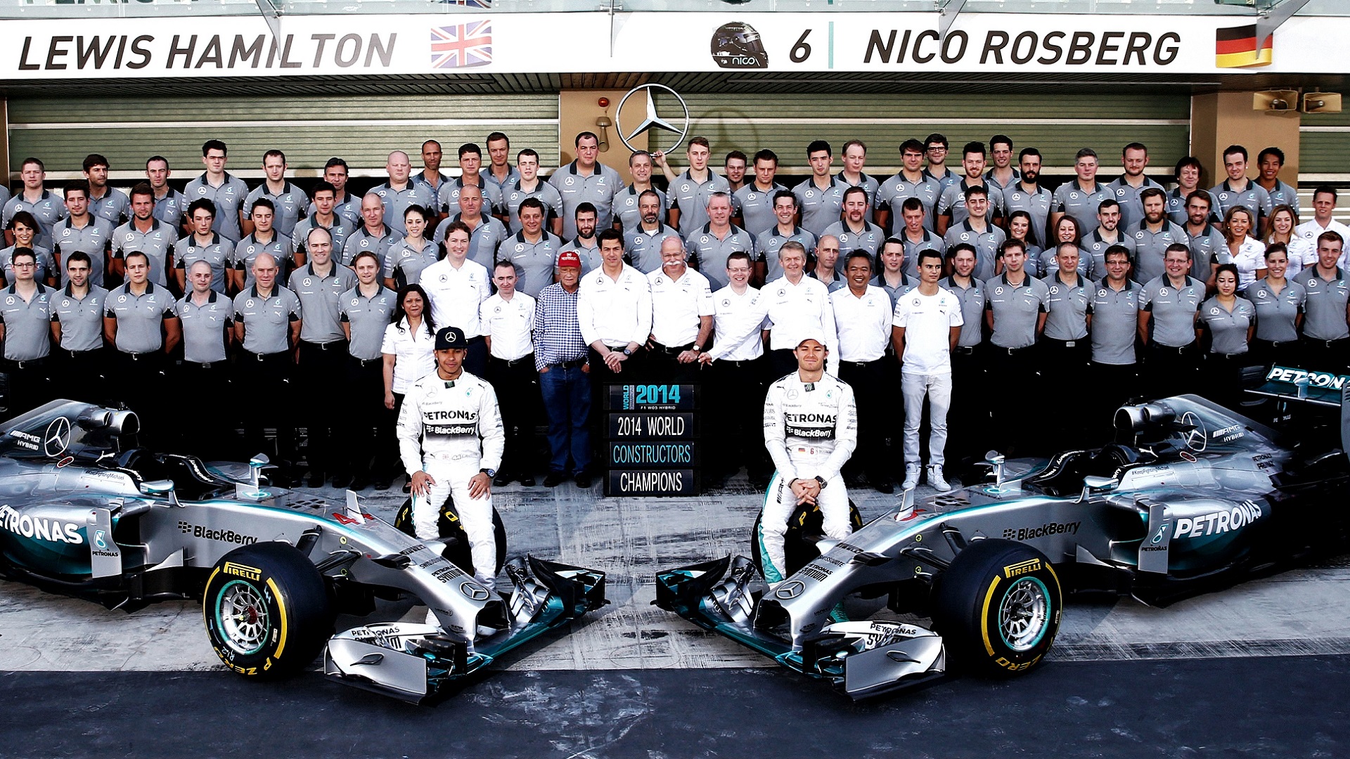 2023-03-03 2014 Hamilton Rosberg Mercedes F1 Formula 1