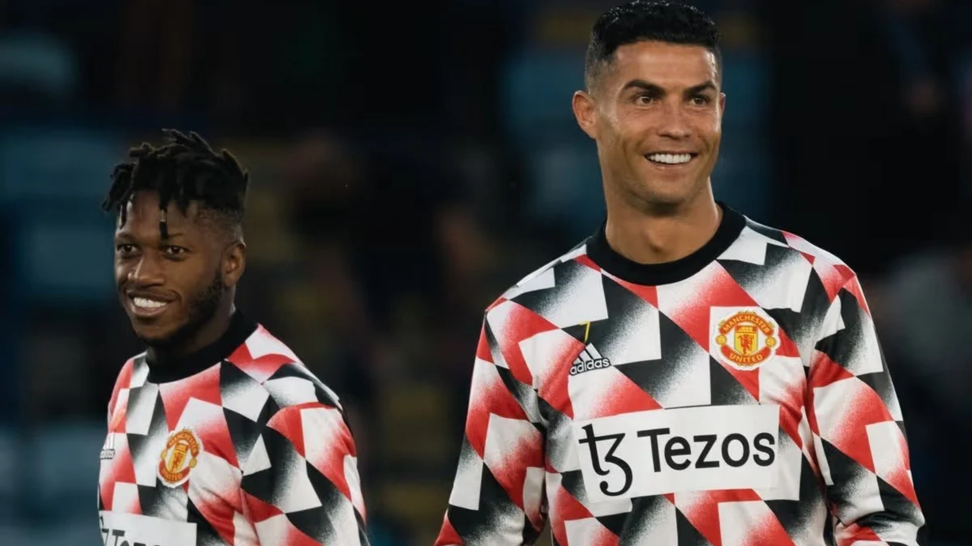 Photo: DAZN Fred describes Cristiano Ronaldo's strict routines at Manchester United