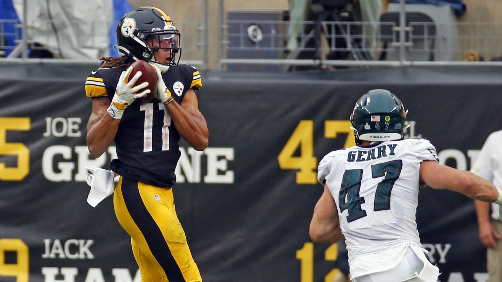 Watch Steelers rookie WR Chase Claypool get 1st NFL TD