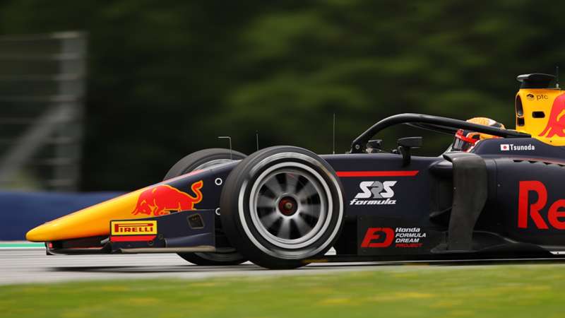 角田裕毅がf2第2戦シュピールベルクで初のポールポジションを獲得 F2 Dazn News 日本