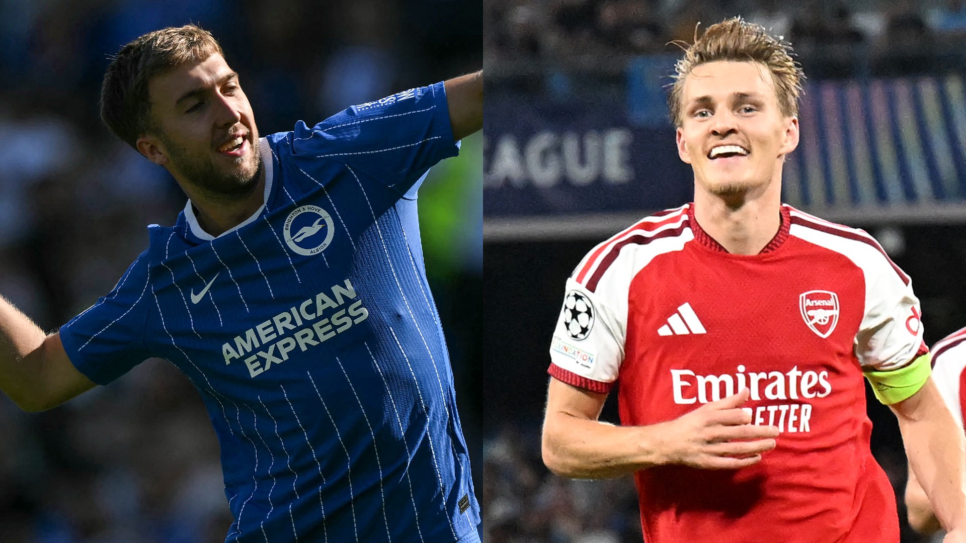 Imagem ilustrativa sobre Brighton x Arsenal: onde assistir ao vivo, horário de 20h (horário de Brasília) e escalações confirmadas