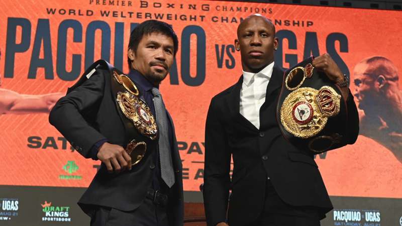 Manny Pacquiao y Yordenis Ugas están listos para el combate del sábado