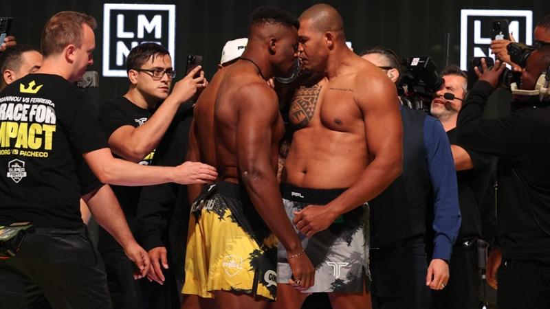 PFL Battle of the Giants: Francis Ngannou make triumphant return with TKO of Renan Ferreira