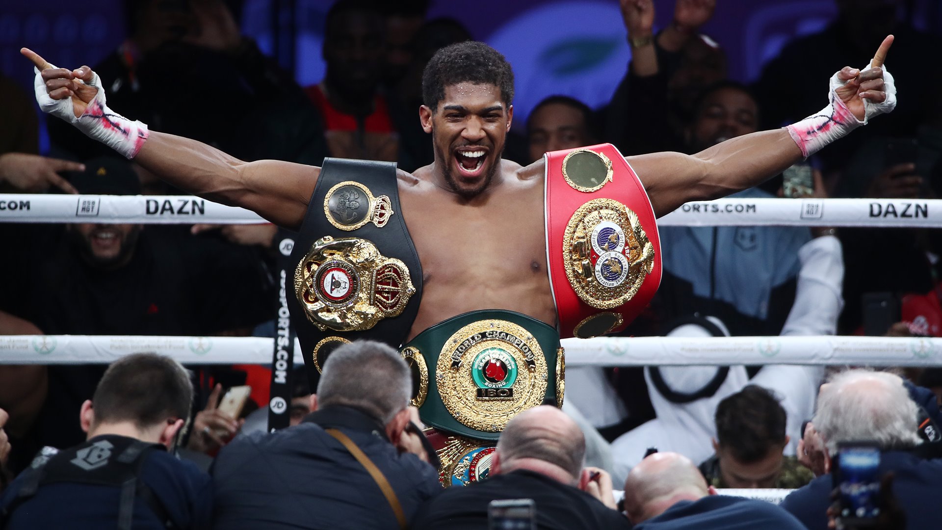 Anthony Joshua, Kubret Pulev, Boxen