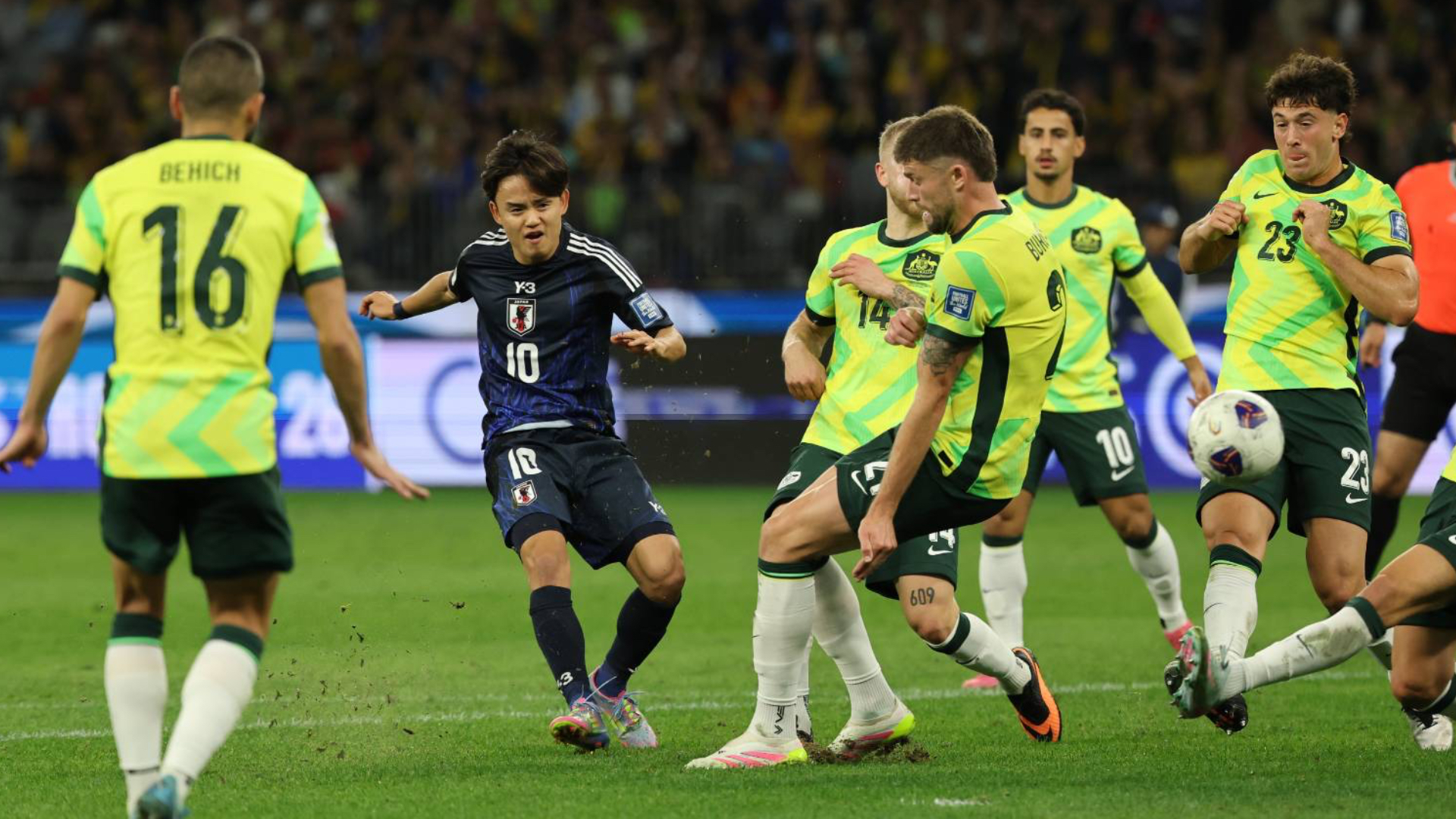 速報】日本は最後までオーストラリアの硬い守備をこじ開けられず