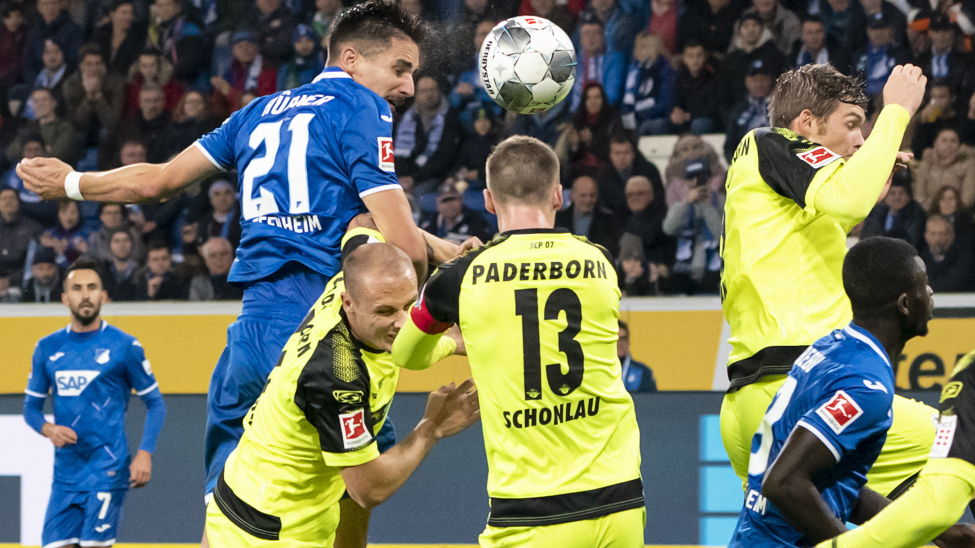 SC Paderborn vs. 1899 Hoffenheim heute live: TV, Livestream, Highlights ...