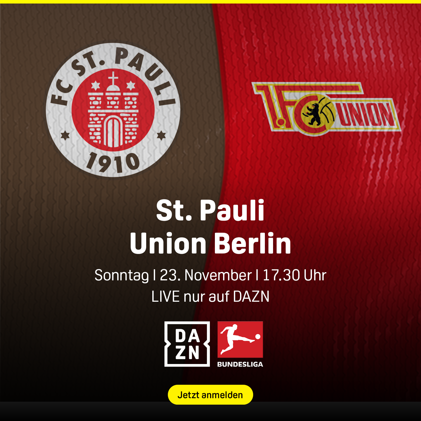 St. Pauli Union Berlin Bundesliga 11. Spieltag