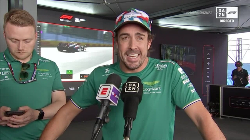 Fernando Alonso y su positiva reflexión en el peor momento de Aston Martin: "Nunca hubiésemos pensado tener estos puntos o luchar con Ferraris o Mercedes"