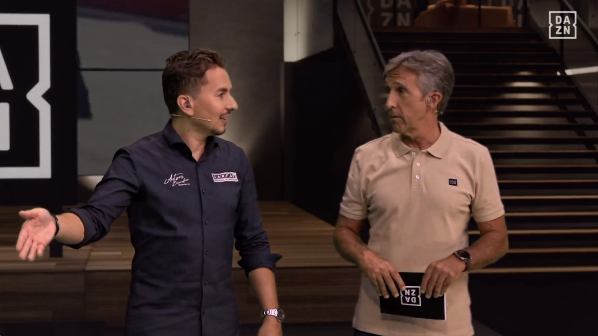 Jorge Lorenzo, Ricard Jové, DAZN