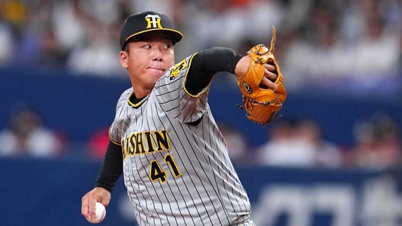 阪神タイガース村上頌樹が快投！渡邉諒の先制打などでオリックス・バファローズに大勝 ｜ プロ野球結果