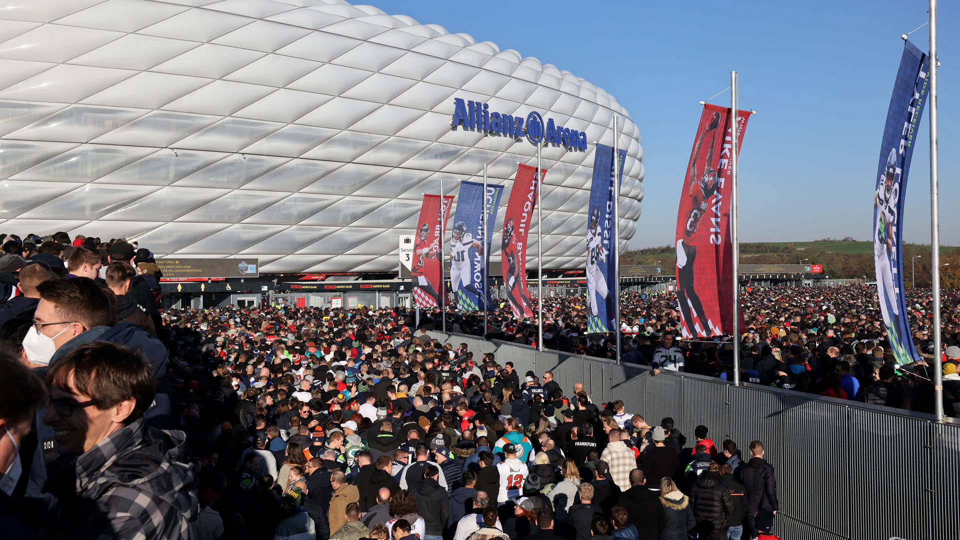 Allianz Arena NFL Munich Game 13112022