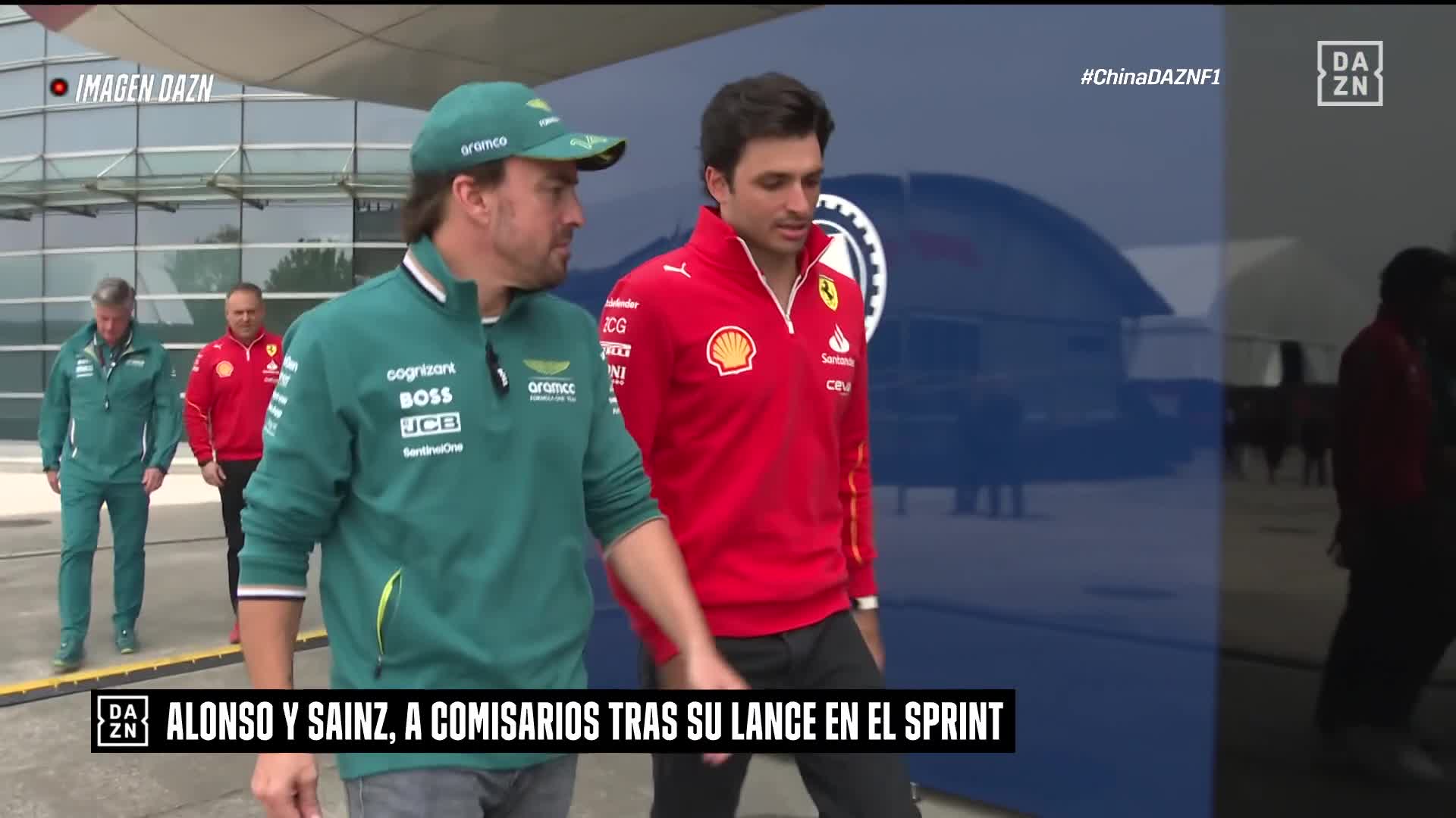 Sainz, Alonso, GP China, F1, 2024